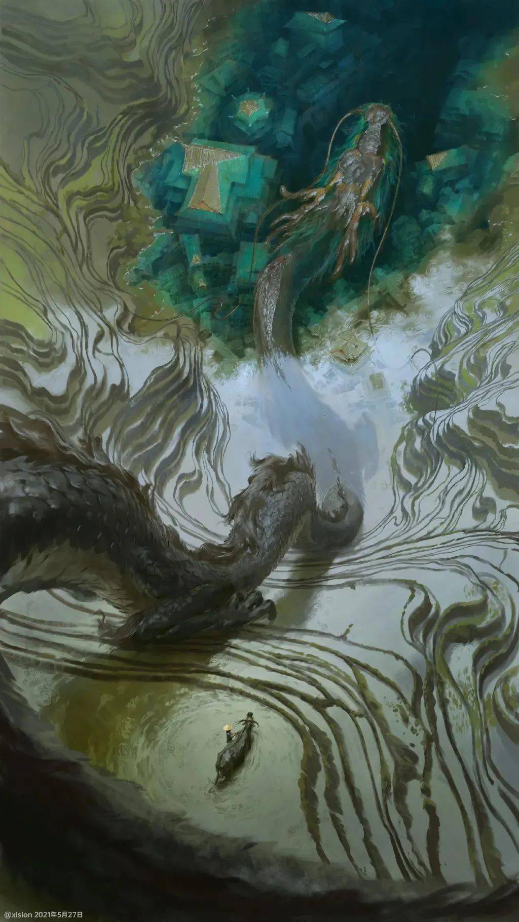 梦见龙，梦境解析与心灵启示