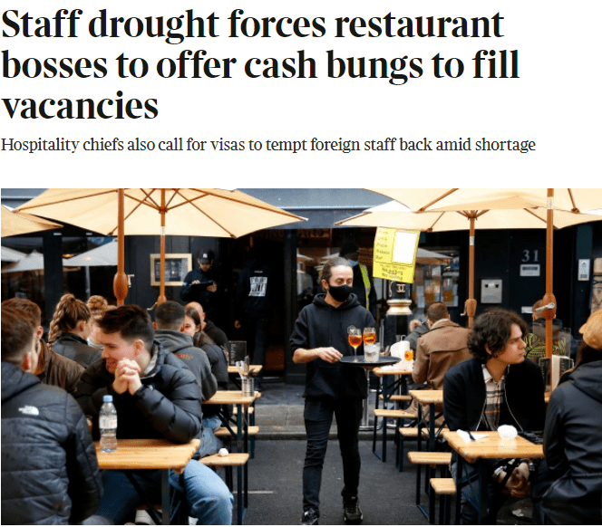 伦敦成为英国工作制造机 全球抢人继续 职位