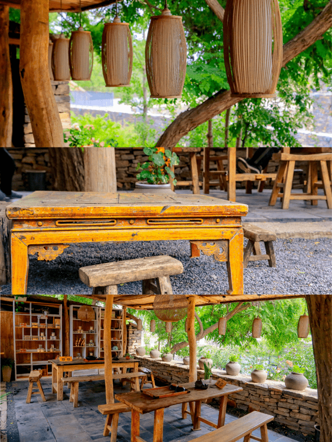 远道而来的朋友想要留宿朱家林也十分方便,这里自带院子的山野民宿极