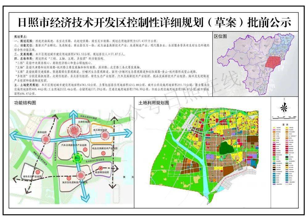 最新详细规划出炉涉及日照10大片区