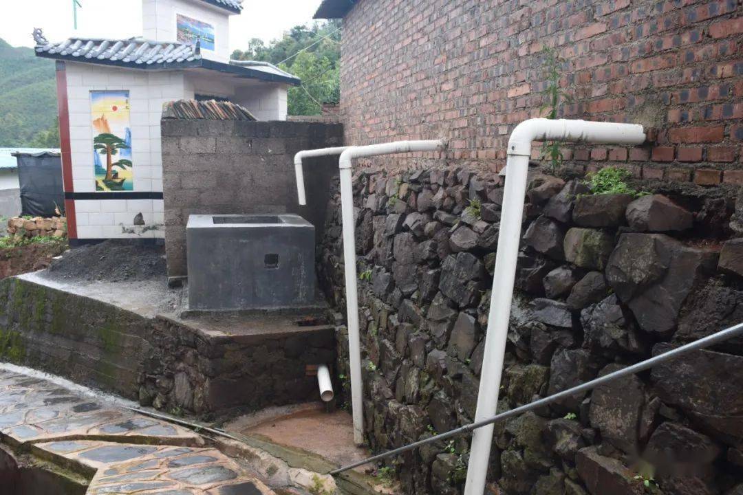 这个村正在加紧建设雨污分流处理系统,建成后