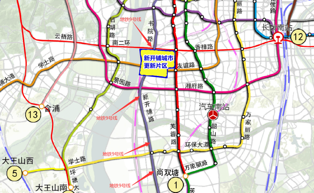 崛起6000畝又一片區城市更新長沙融創中心來了