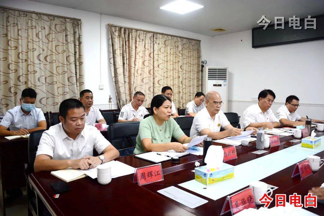 谭剑锋带队到旦场,树仔镇调研镇级换届工作