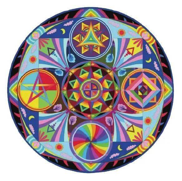 绽放生命曼陀罗绘画技能培训课程带你疗愈自我激发潜能