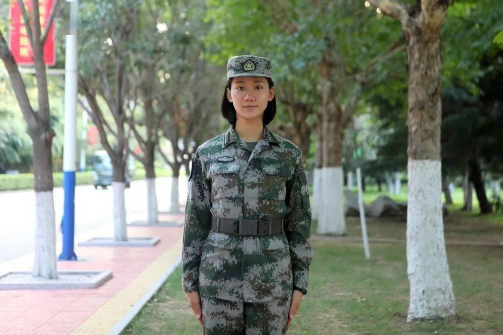 女生考国防科技大学图片