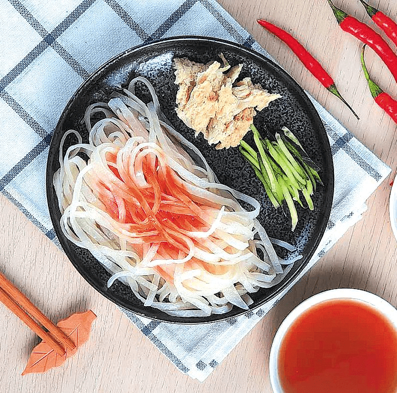 正宗"御京粉":岐山擀面皮_陕西