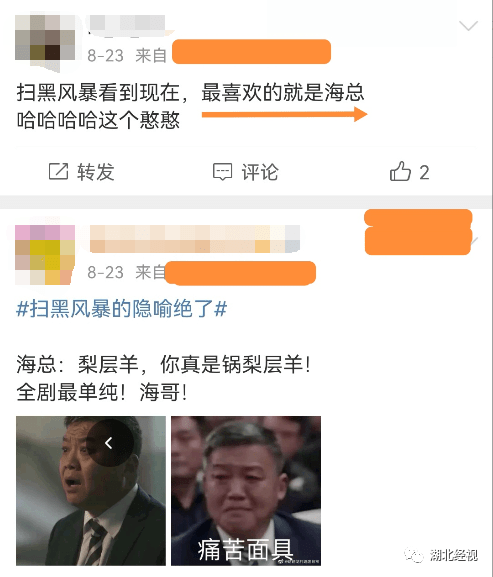 因为|突然爆红!《扫黑风暴》一武汉演员火了,因为这句爆笑台词…