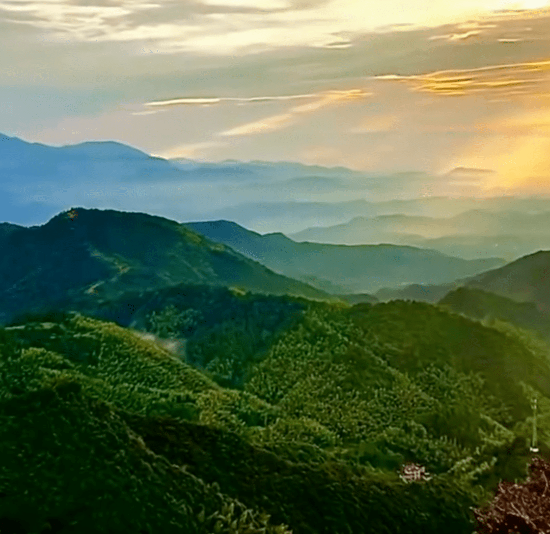 夏末初秋廣豐龍華山開啟雲海模式