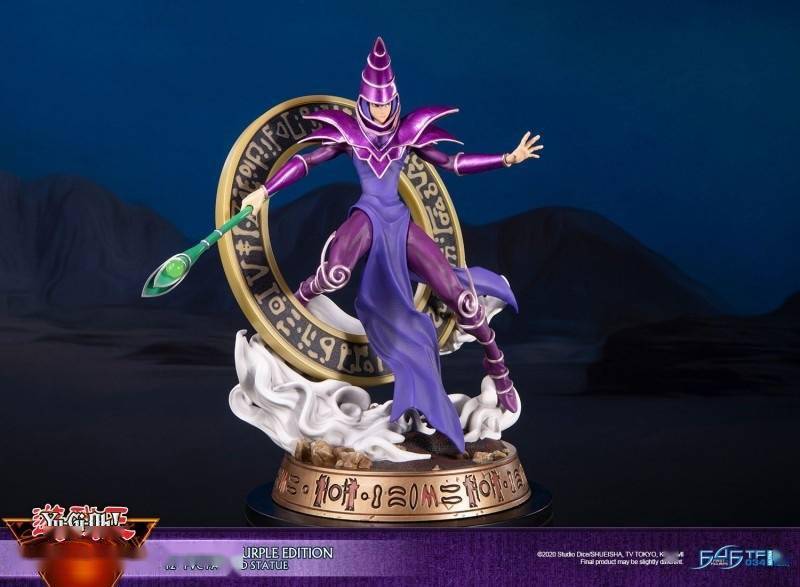 模玩资讯:first 4 figures《游戏王》第二弹 黑魔导pvc雕像