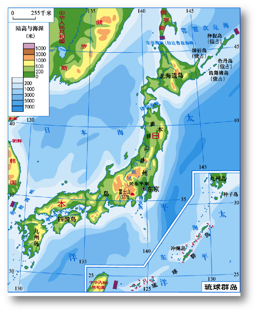 干货 高考区域地理重点知识总结 收藏 日本