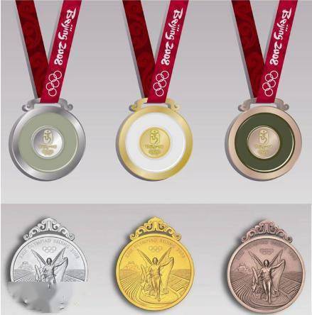 真垃圾东京奥运会的金牌一抠就掉皮