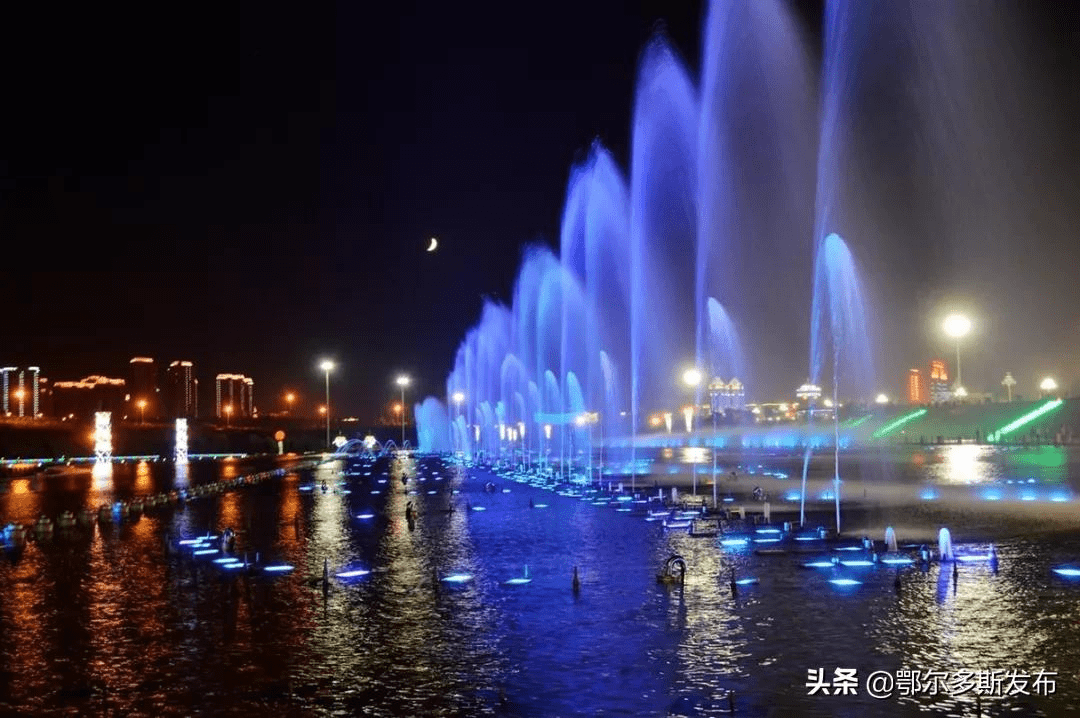 乌兰木伦湖音乐喷泉开放时间将有调整!