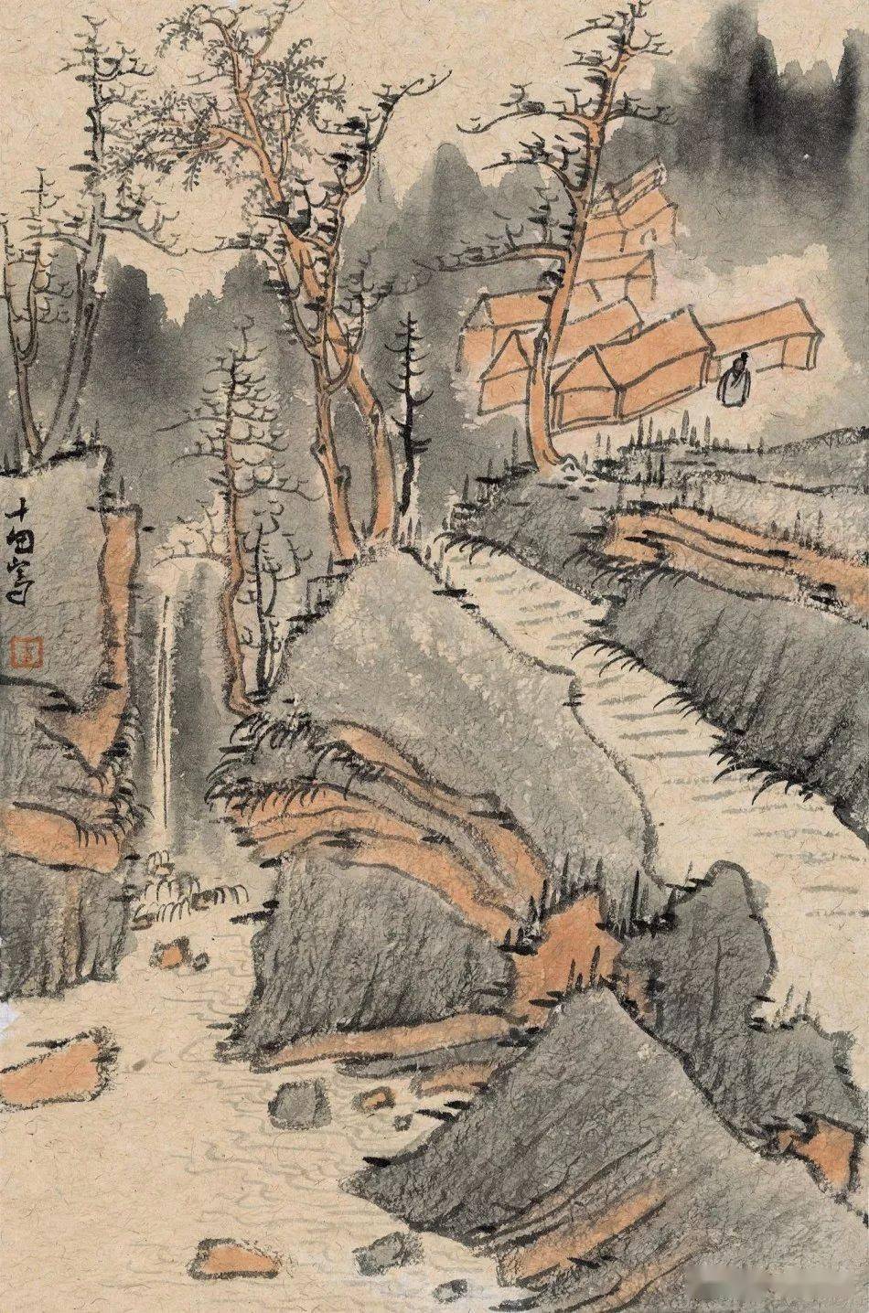 陈十田中国书画重精神主要在笔墨