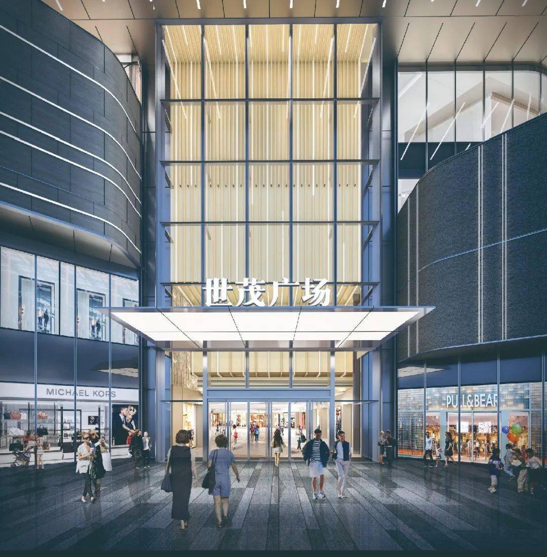 世茂广场效果图据了解,世茂广场建面约12万平,规划有下沉广场,刮镲