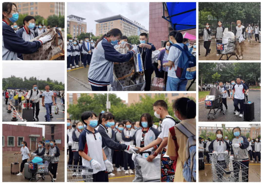 美丽相约扬帆起航德州一中新校区喜迎2021级新生