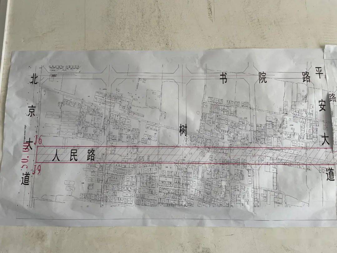 鄧州人民路東延至207國道段具體路線圖來啦!這些房子將被拆遷