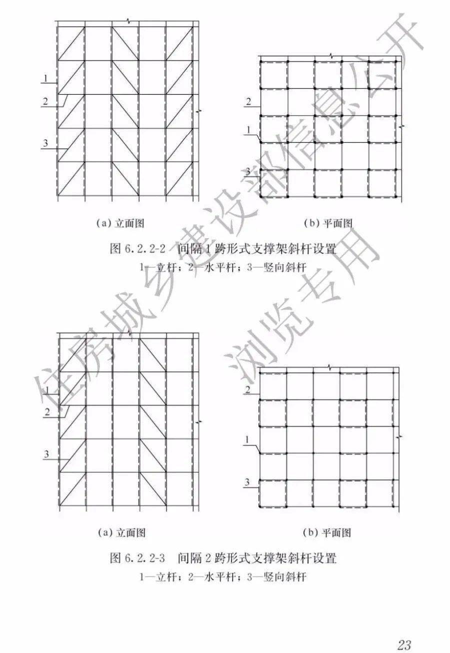 盘扣式脚手架cad图纸图片