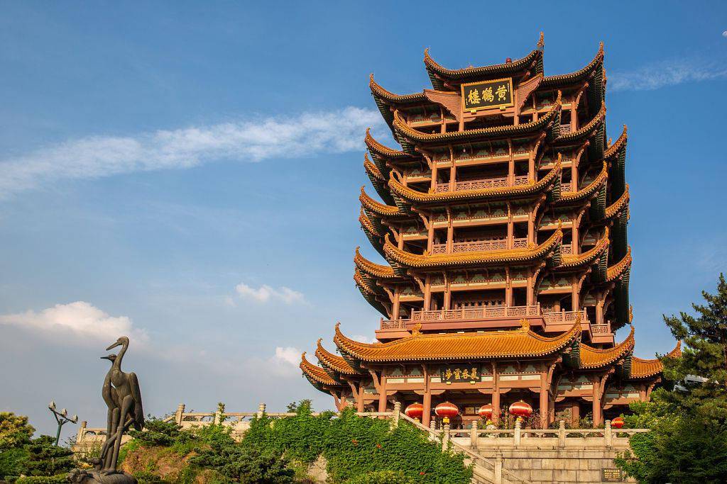 中国著名古建筑天下绝景黄鹤楼
