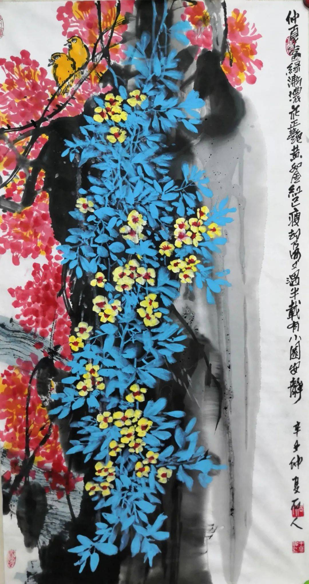 恣意妄为——石人国画作品