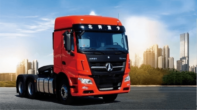 原创丨北奔v3et国六智行版amt牵引车静态测评