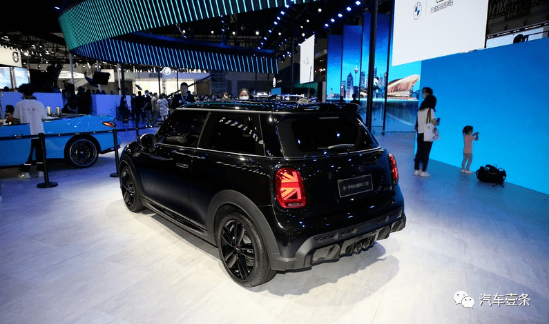 2021成都车展mini三门黑标车型亮相