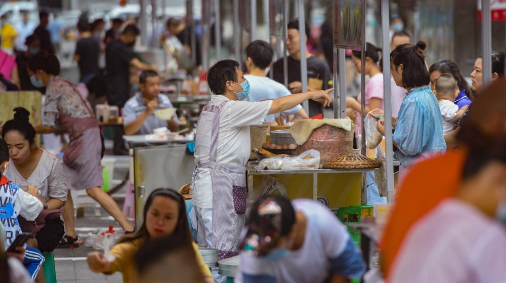 摊车|两个月不见，这条路上的早餐摊区焕新了