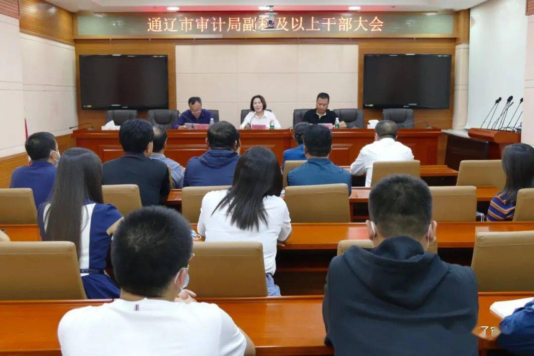 市审计局召开副科及以上干部职工大会