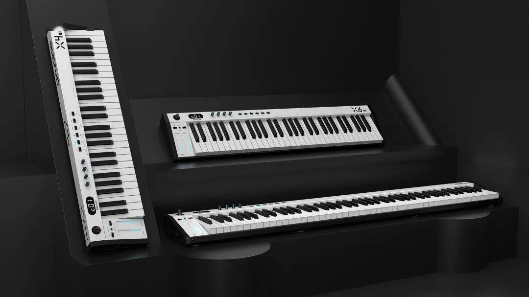 midiplusx系列第三代midi键盘丨小白用了也能越级进阶