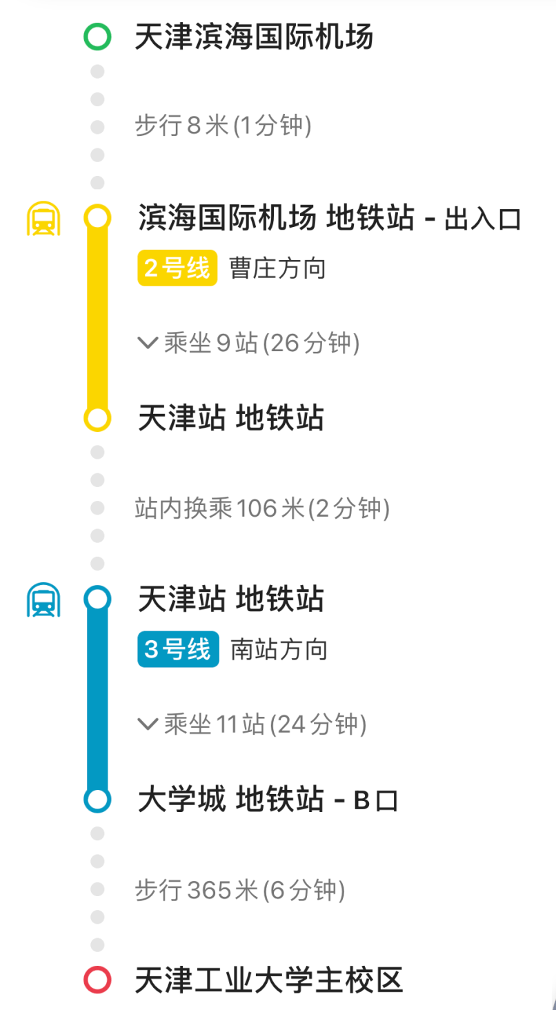 滨海机场到天津站 来自搜狐网