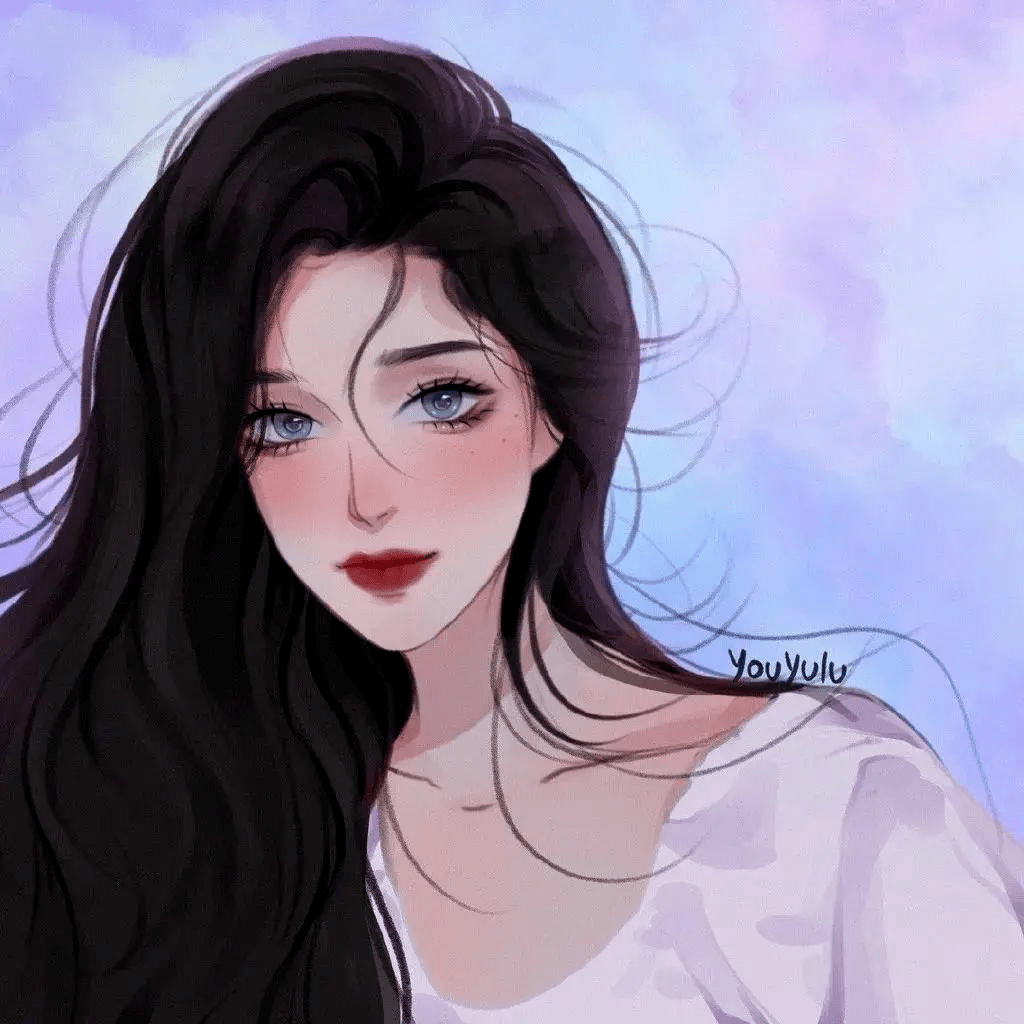 看起来很忧伤的动漫女生头像