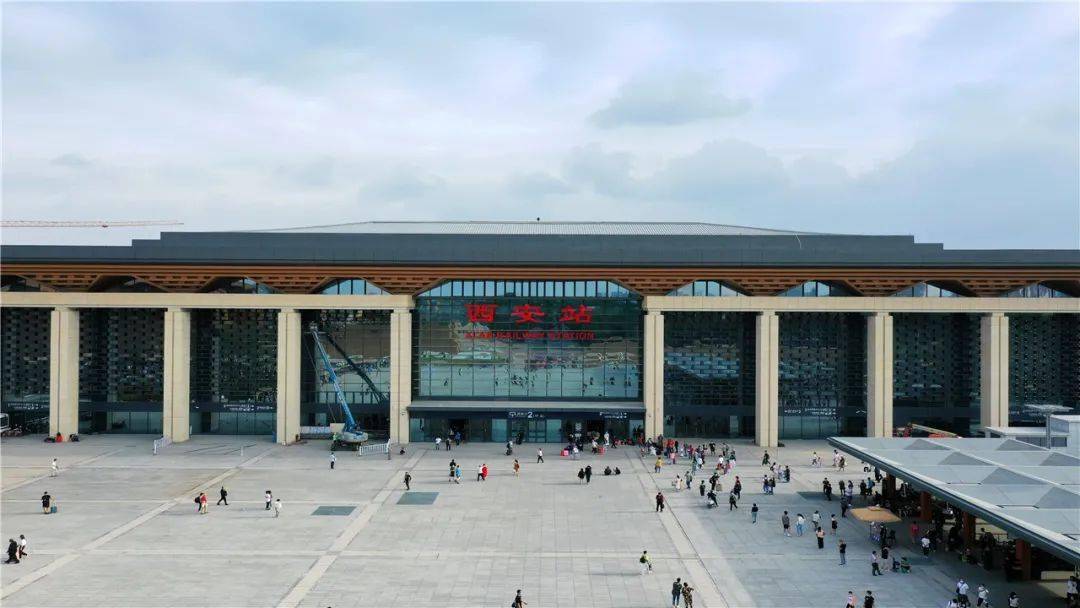 盛唐之美古韵长安西安火车站来了