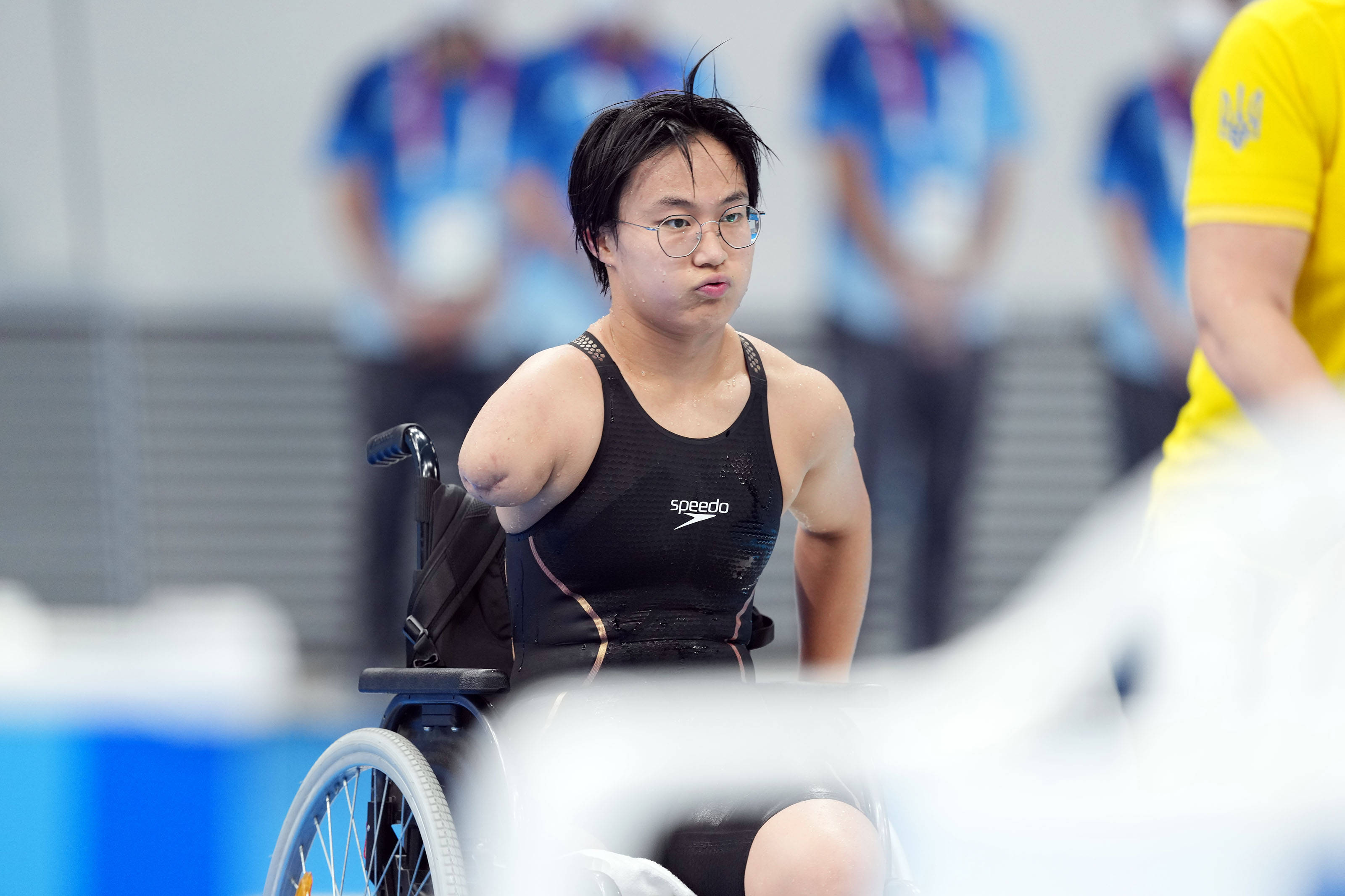 游泳——蒋裕燕获女子400米自由泳s6级冠军