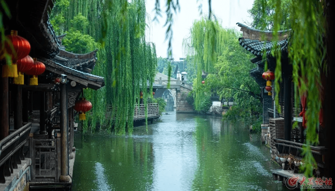 寻梦台儿庄 | 半城烟雨始入画,我们一起听听初秋古城台儿庄雨里的声音