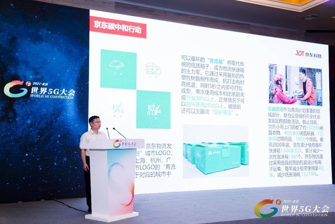 融合|加速5G与行业场景融合 京东智能城市 “碳中和”案例亮相世界5G大会