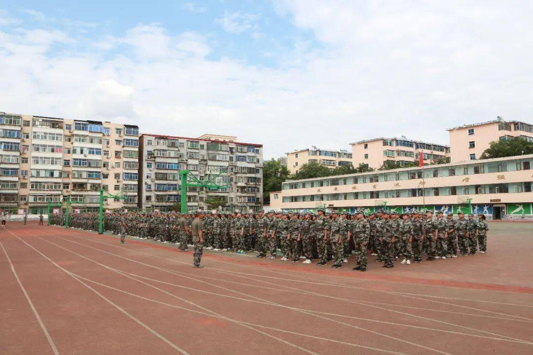 【阳泉二中】初高一军训进行时