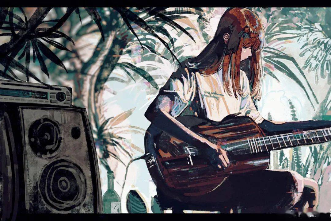 【画师作品赏析】竹墨繁漪-刻画不同风格女性美,富有故事感的手绘