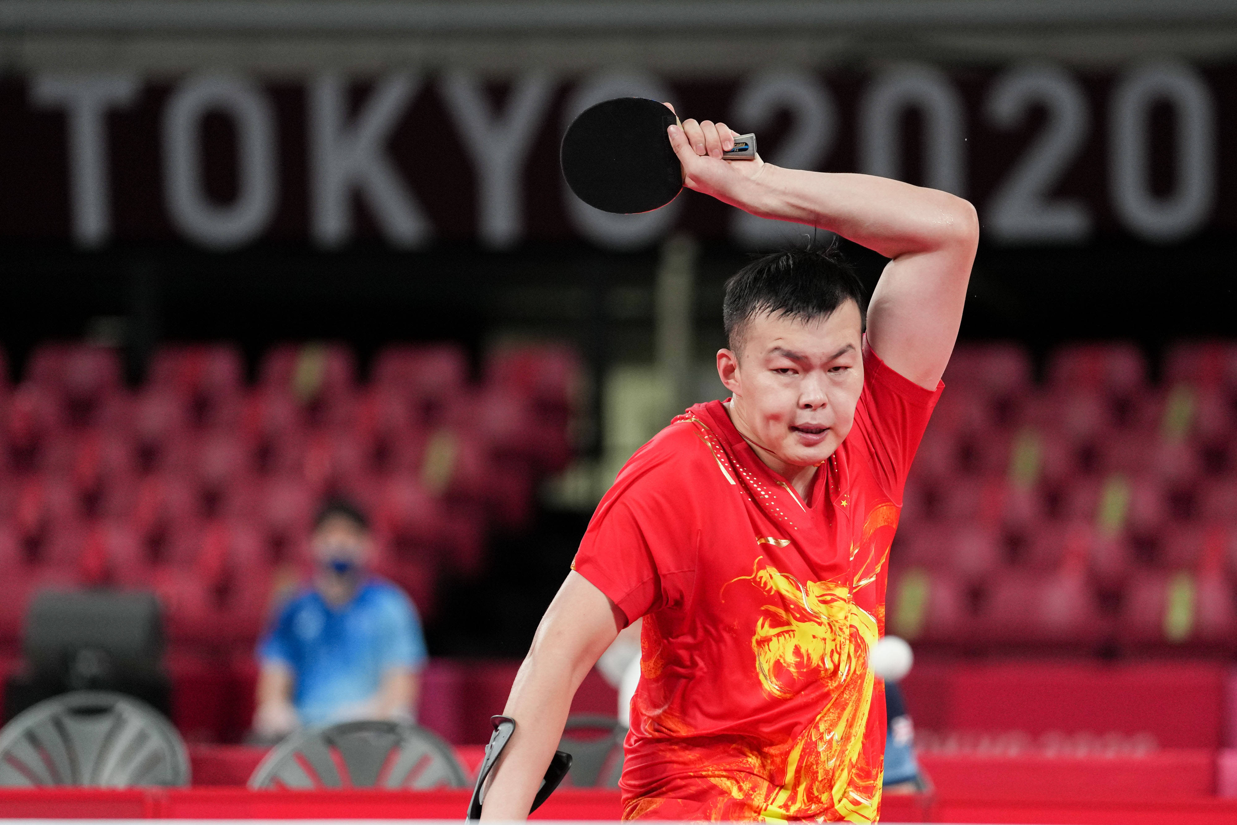 乒乓球——中国队夺得男子团体6