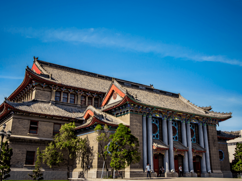 一起雲賞河南高校校園風光_大學