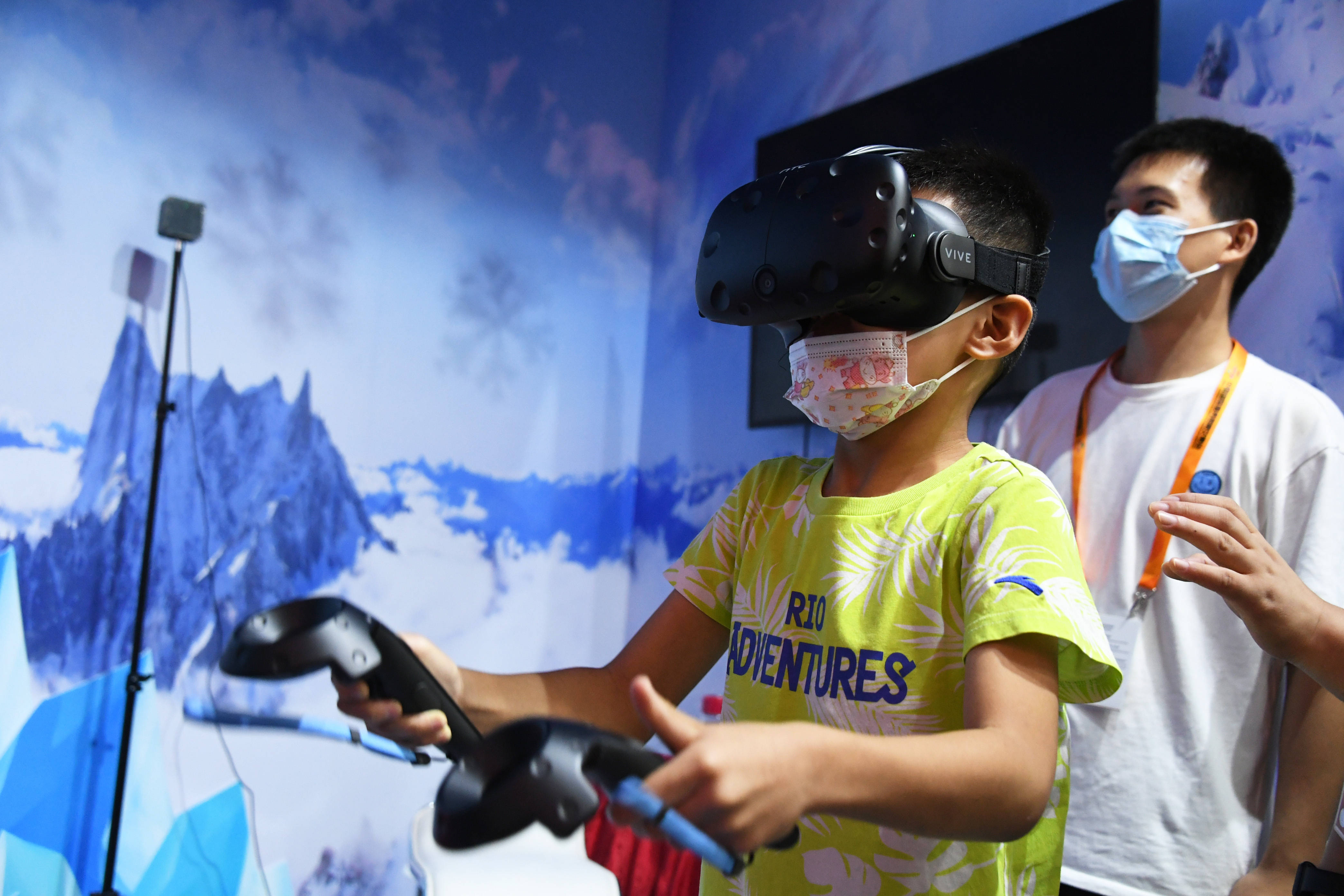 服贸会上的体验