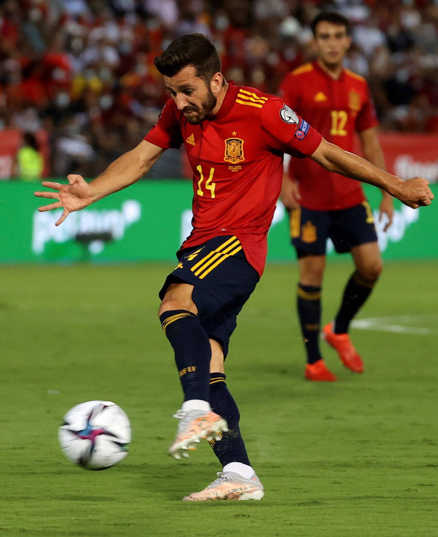 足球——世界杯预选赛:西班牙胜格鲁吉亚