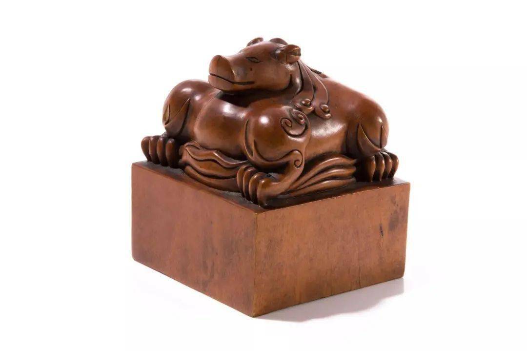 康熙檀香木御印