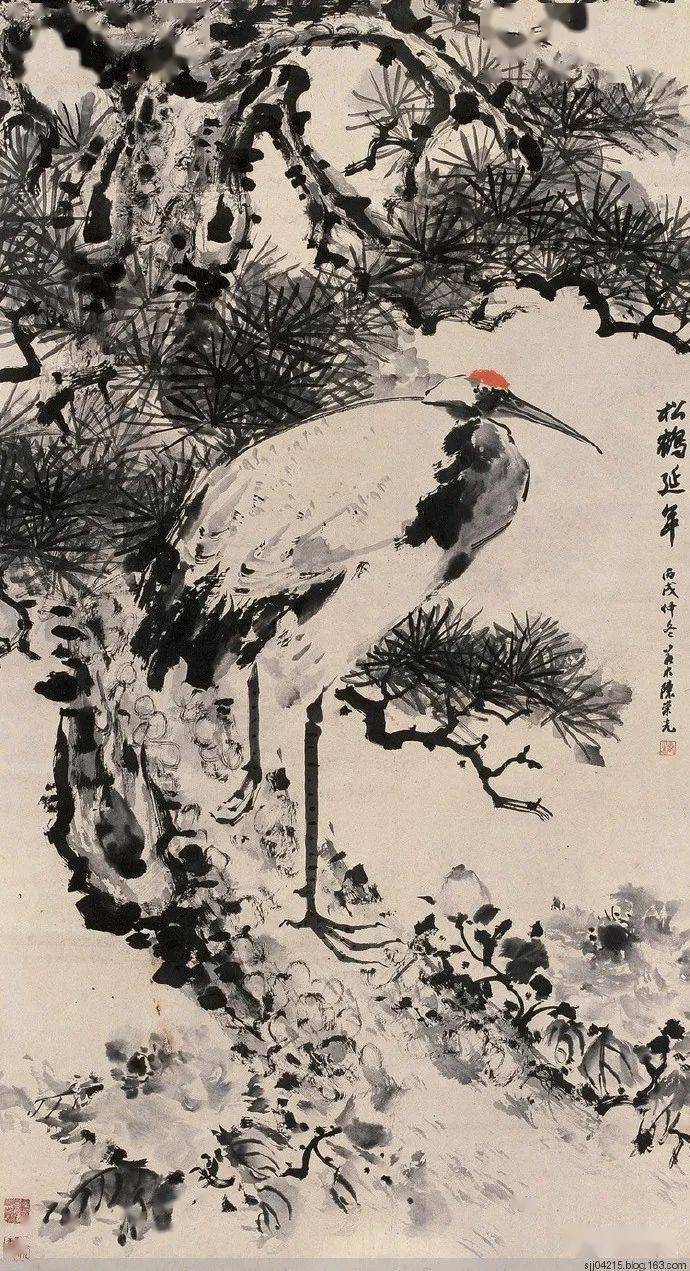 名品视界晚清画家陈崇光的花鸟画欣赏二