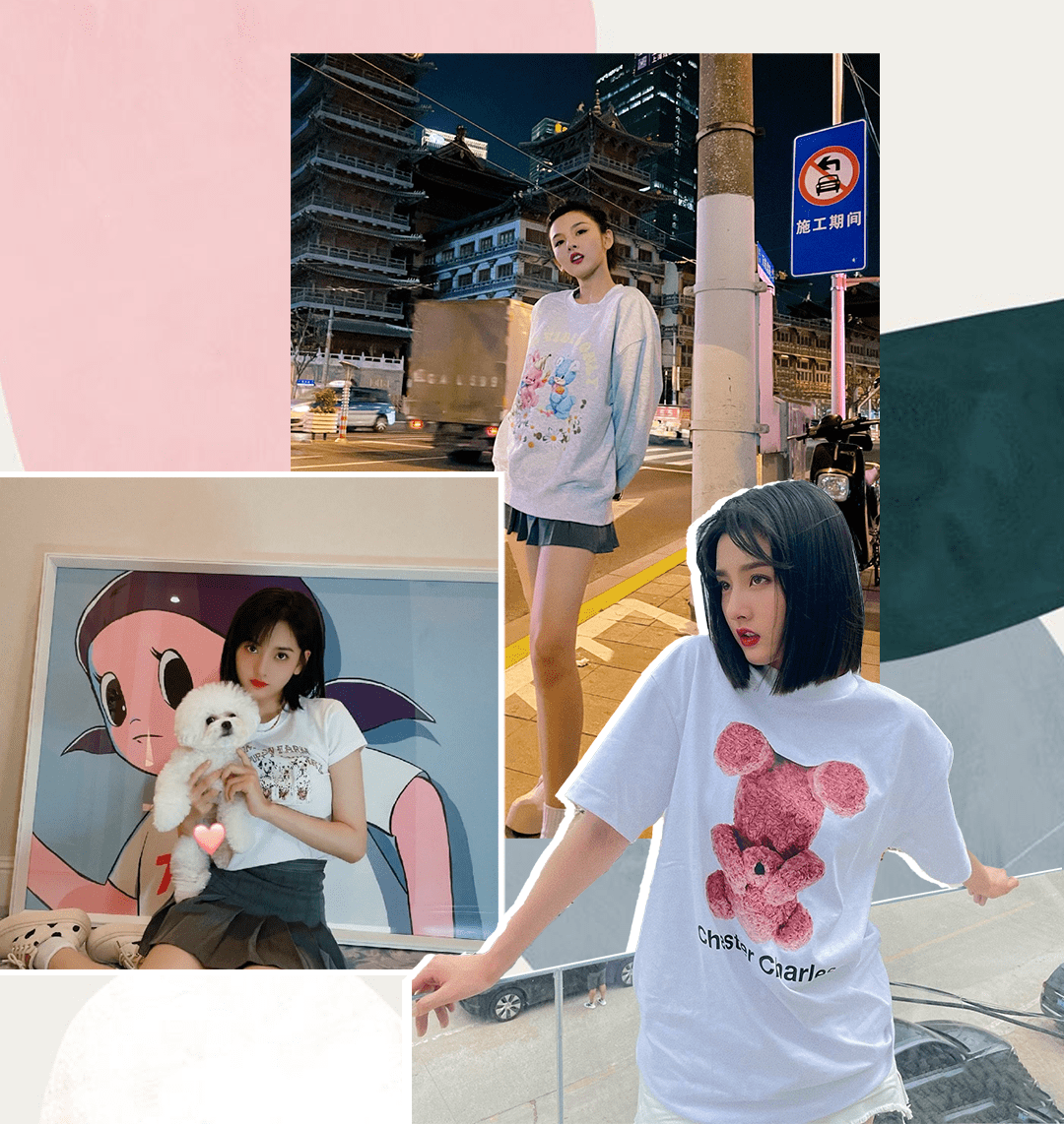 条纹|如果40年前就有时尚博主，她一定能火！