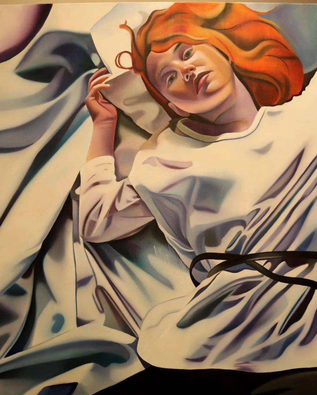 波兰女画家索菲亚的人物油画艺术作品赏析