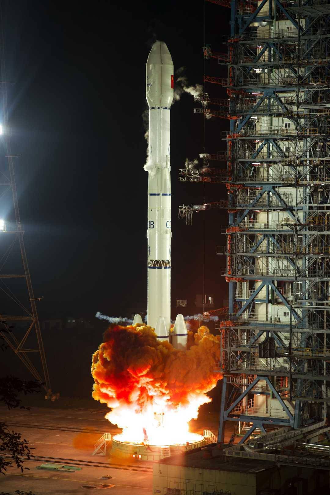 成功|16天内第二发！长三乙火箭成功发射中星9B卫星
