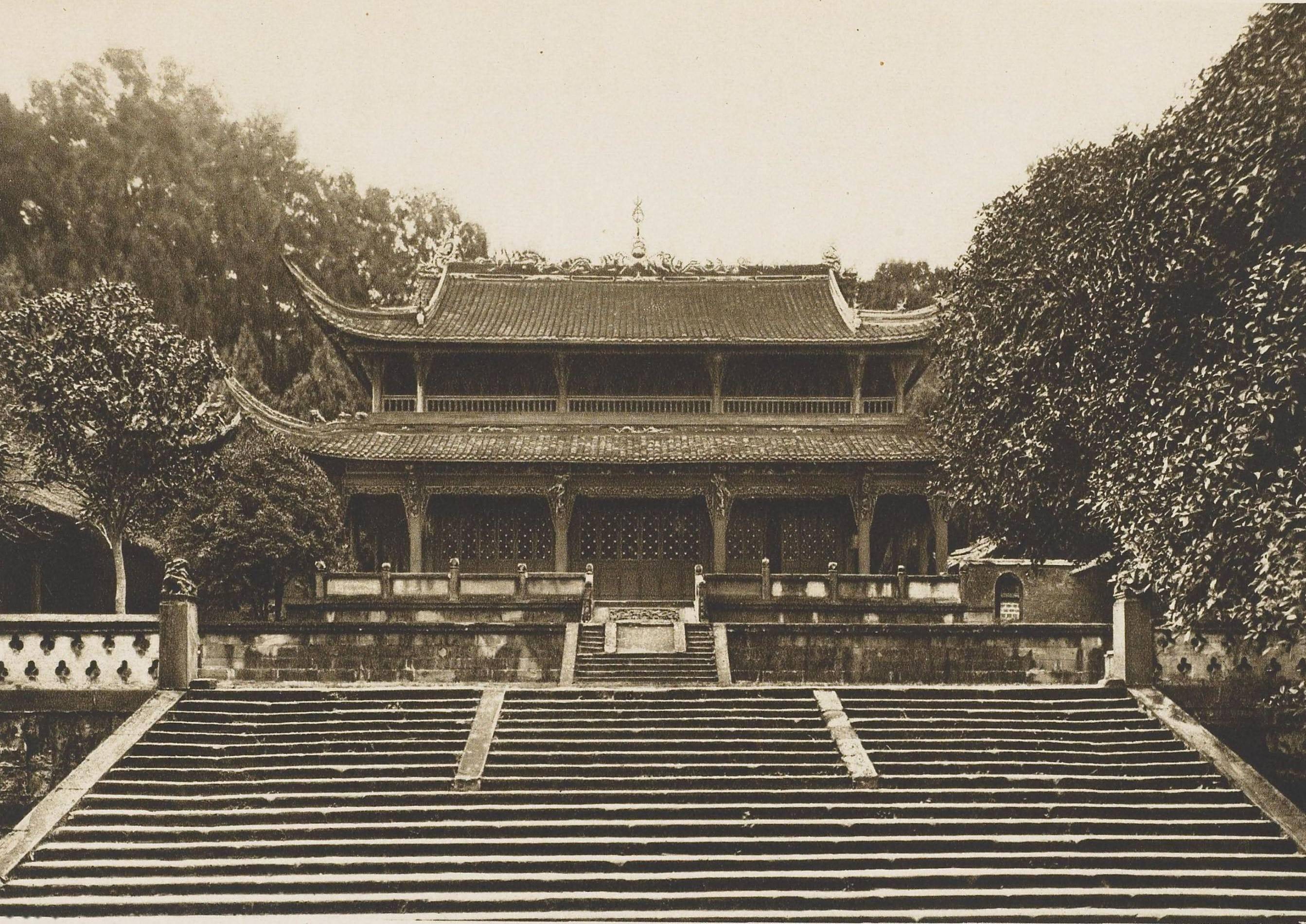 柏石曼清末中国行131908年的四川都江堰老照片