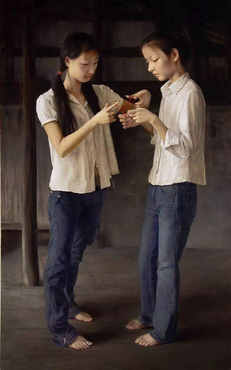 王驰人物油画_作品