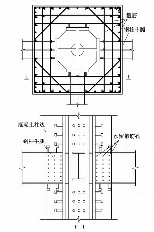 钢筋截面图解释图片