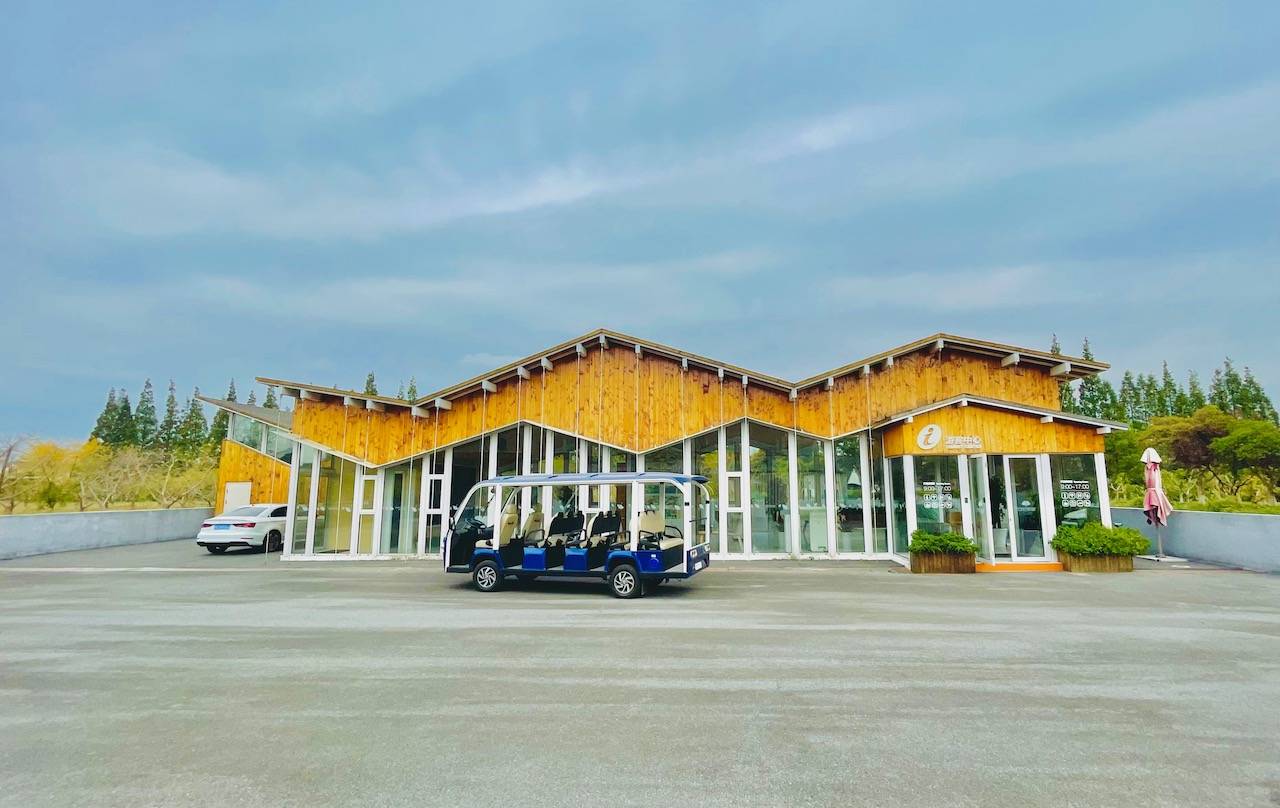 沪苏省界向阳村:除了亲切的村味,还有个摩登游客中心