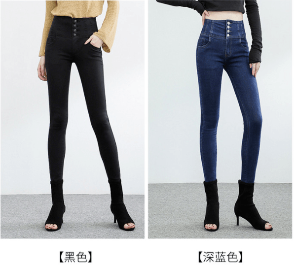 肚脐眼|大长腿小蛮腰小翘臀一穿就有！秋天不能错过的心动牛仔裤在这！